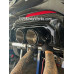 BMW 4 Inch Double Muffler Carbon Fiber Shield Muffler Tips